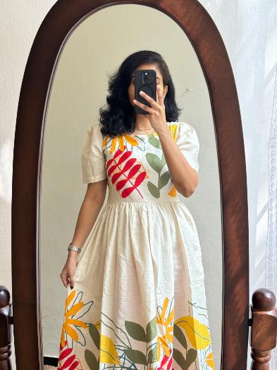 Biba Beautiful Prints Of Pure And Rich Soft Cotton Gown